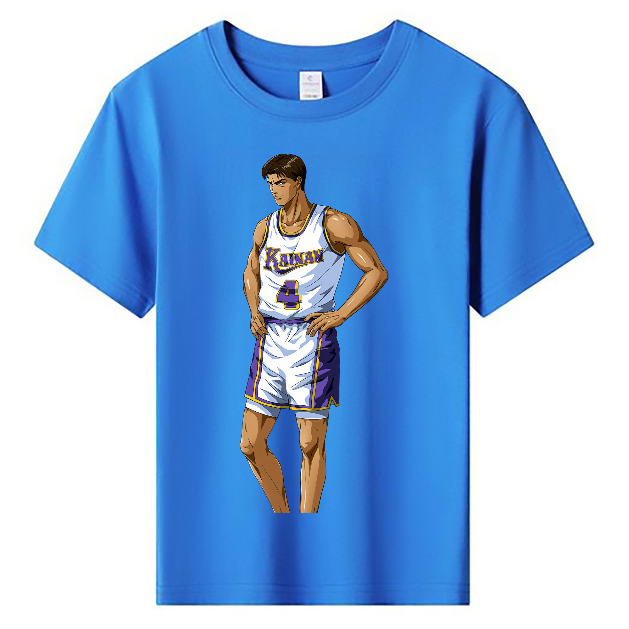 （画像用） SLAM DUNK／スラムダンク 綿100％キッズTシャツ（フロントプリント）